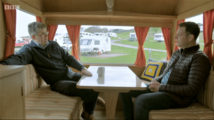 Michael Holgate celebrates 100 Years of Caravans with BBC Countryfile