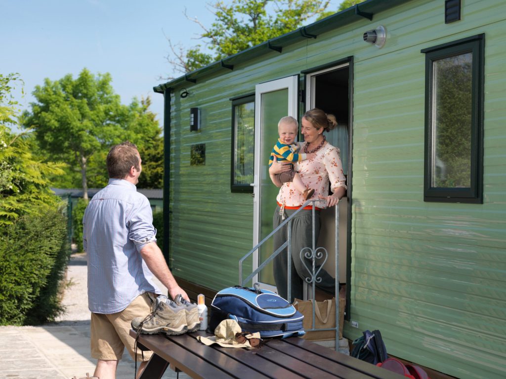 Holgates Holiday parks in Lancashire - Family enjoying their holiday