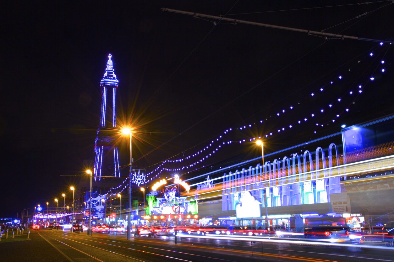 Blackpool illuminations Winter Holidays 